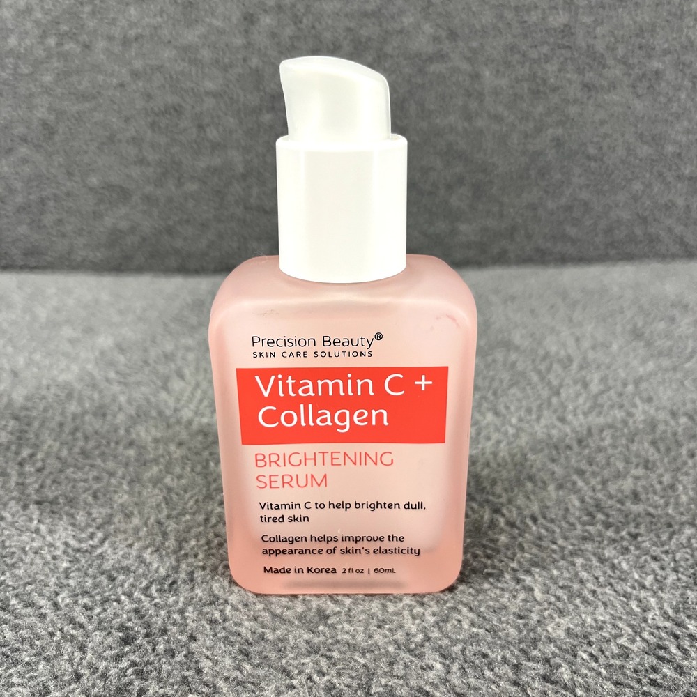 Precision Beauty Vitamin C Collagen Serum Unisex 2oz Pink Brightening K-Beauty